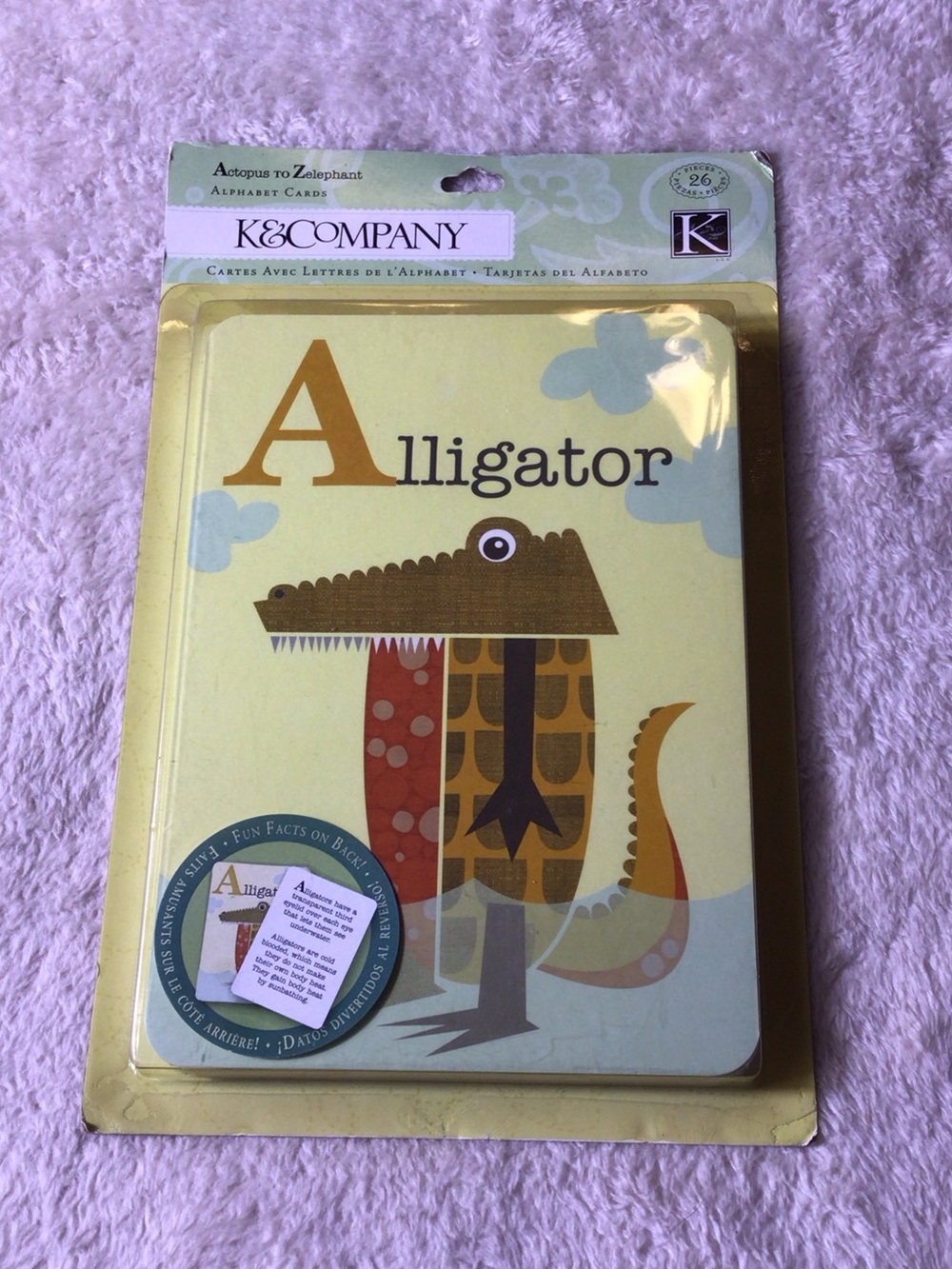 K&Company Alphabet Cards